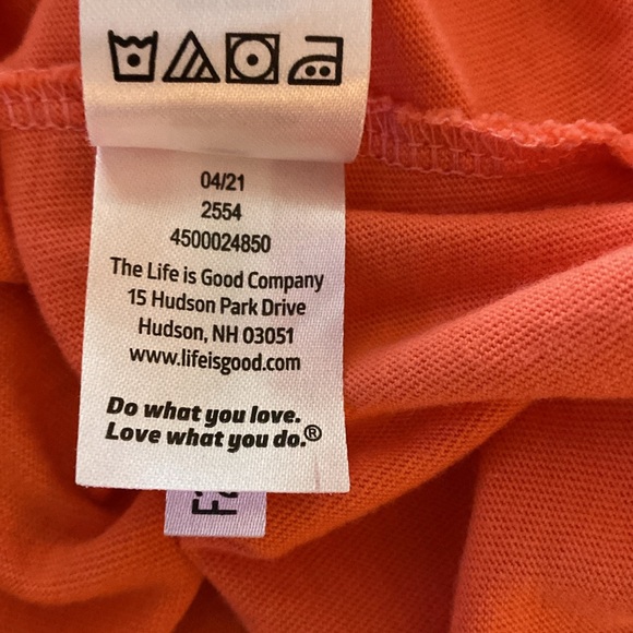 Life is Good Kids Crusher Tee Hello Sunshine ☀️ Size Large - Picture 7 of 8